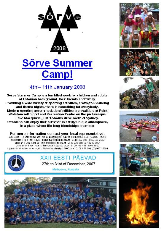 Sorve 2008 flyer