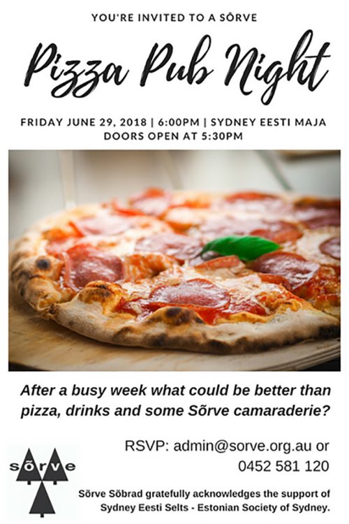Sorve Pub Night-June 29