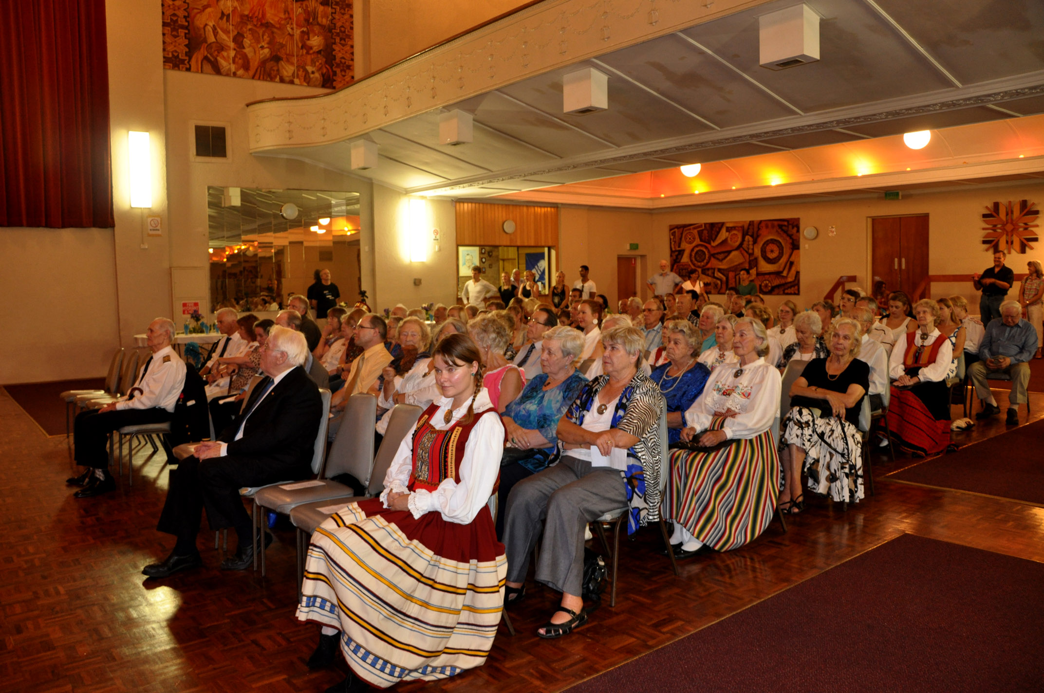 Celebration of the anniversary of the Republic of Estonia at the Estonian House in Melbourne